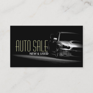 Auto-Autohändler Karosserie Werkstatt Visitenkarte