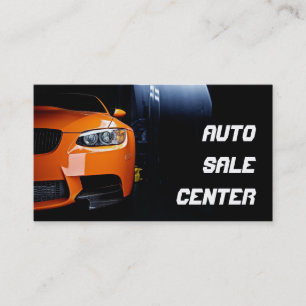 Auto-Autohändler Karosserie Werkstatt Visitenkarte