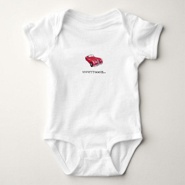 Auto Baby Strampler (Vorderseite)