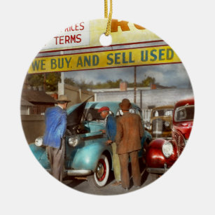 Auto - benutzt - das Verkaufsargument 1939 Keramik Ornament