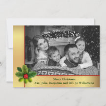 Auto Black and White Gold Frame Weihnachtszeit Fot