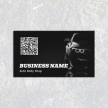 Auto Body Car QR