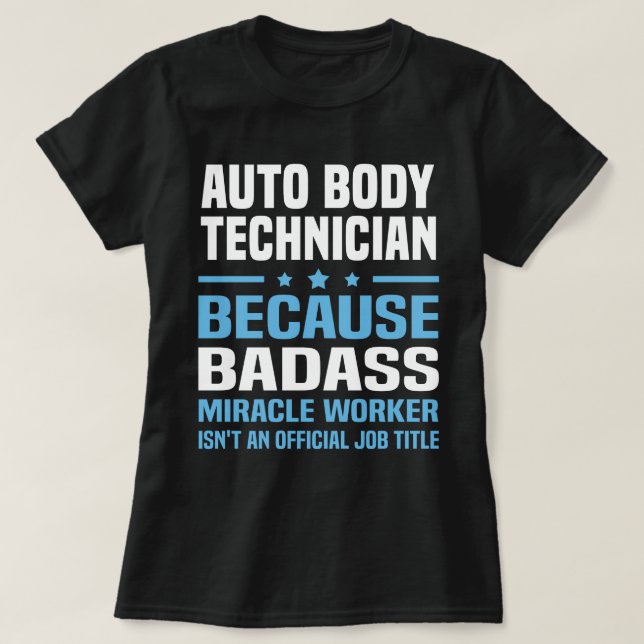 Auto Body Techniker T-Shirt (Design vorne)