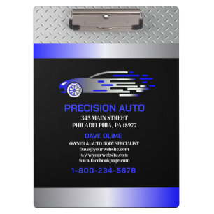 Auto Body Work Custom Car Paint Detection Collison Klemmbrett