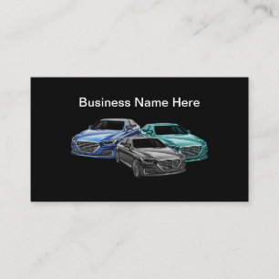 Auto Broker Automotive Business Card Design Visitenkarte