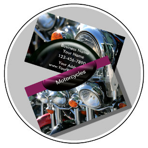 Auto Business Cards Motorräder Visitenkarte