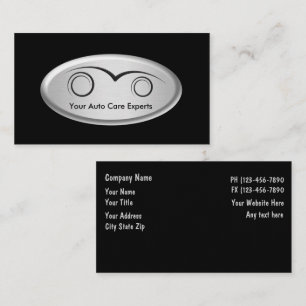 Auto Business Cards Visitenkarte