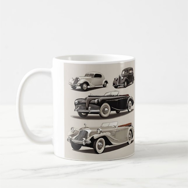 Auto Car Design Tasse (Links)