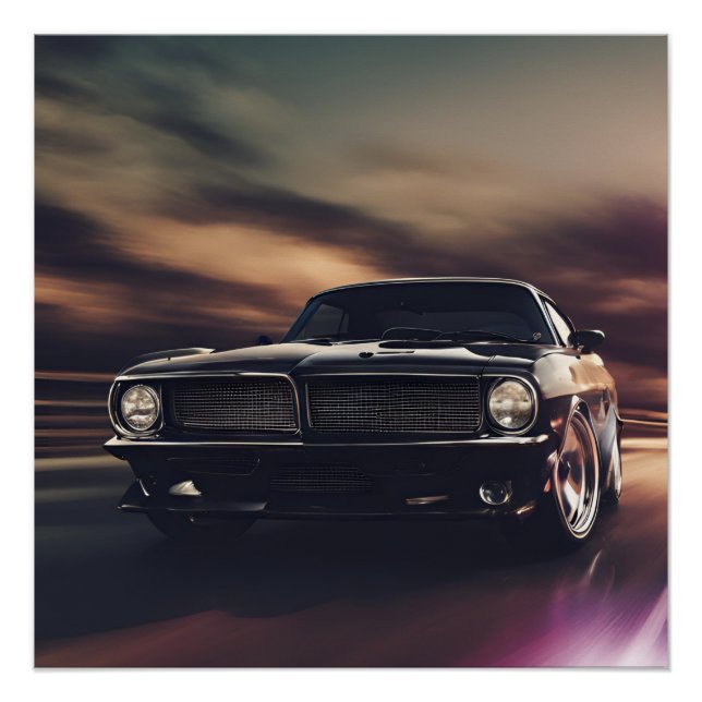 AUTO CAR POSTER (Vorderseite)