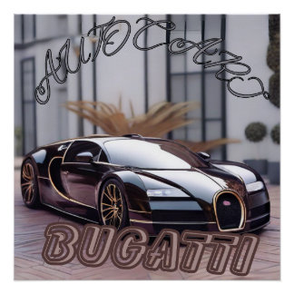 AUTO CAR POSTER