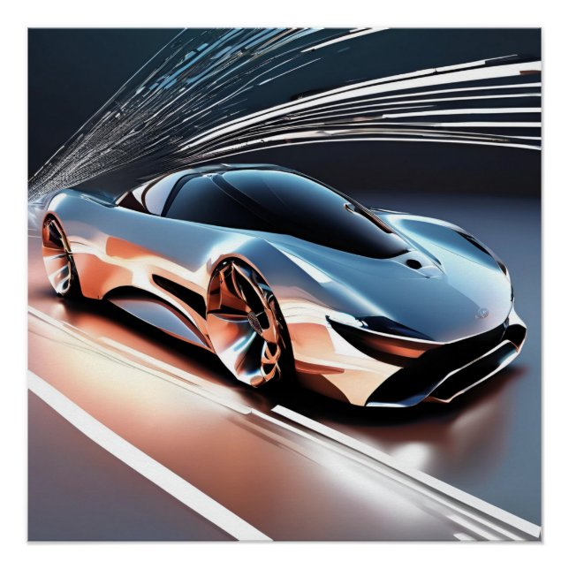 AUTO CAR POSTER (Vorderseite)