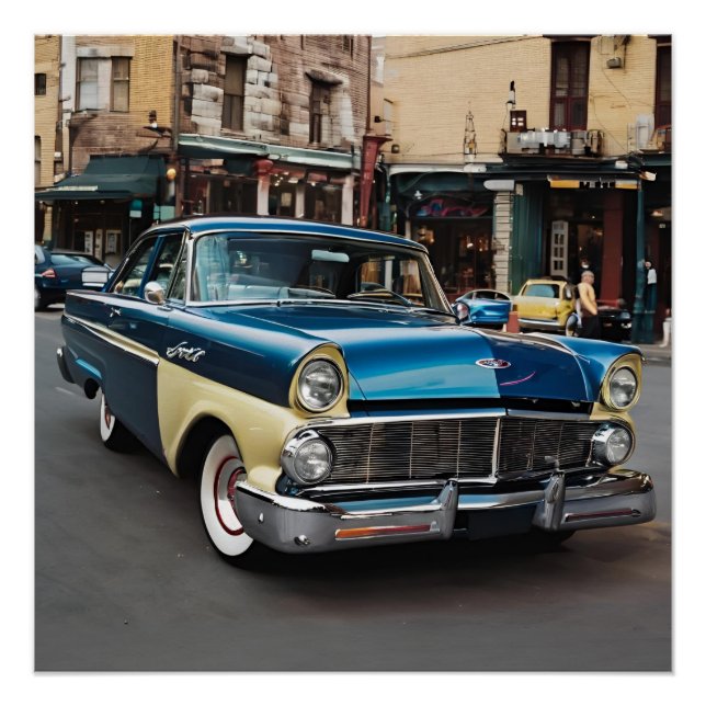 AUTO CAR POSTER (Vorderseite)