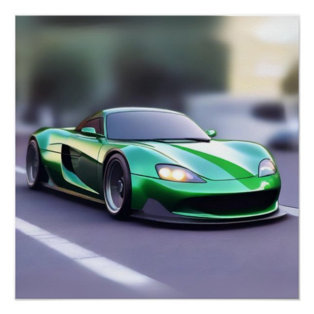 AUTO CAR POSTER (Vorderseite)