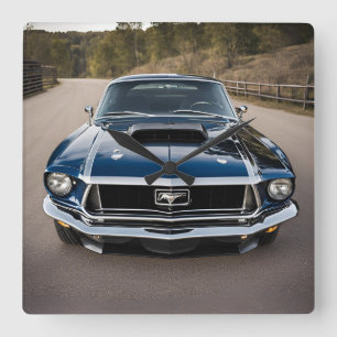 AUTO CAR QUADRATISCHE WANDUHR