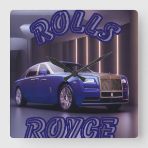 AUTO CAR QUADRATISCHE WANDUHR