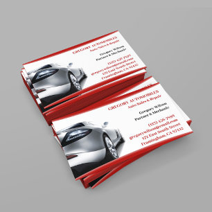 Auto Cars Business Card Visitenkarte