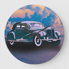 AUTO CARS GROßE WANDUHR