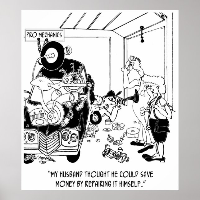 Auto Cartoon 9204 Poster (Vorne)