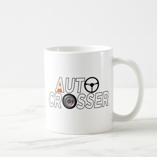 Auto Crosser Kaffeetasse (Rechts)