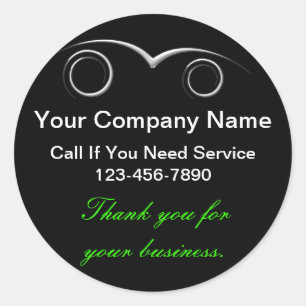 Auto Dankeschön an Stickers