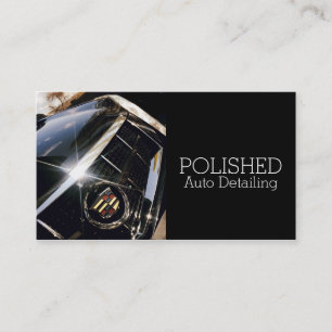 Auto-Detailing-Autowaschdienst Geschäftskarte Visitenkarte