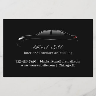 Auto Detailing Bold Flyer
