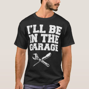 Auto-Enthusiast, dass ich im Garage-Automotor sein T-Shirt