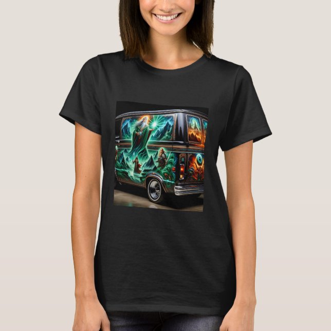 Auto-Fantasie-Lackierung T-Shirt (Vorderseite)