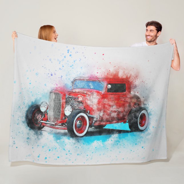 Auto Fleecedecke (Beispiel)