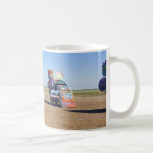 Auto-Friedhof Kaffeetasse