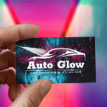 Auto für Autos im Detail Moderne Automobilreinigun Visitenkarte<br><div class="desc">Car Wash Auto Detailing Mobile Automotive Business Cards.</div>