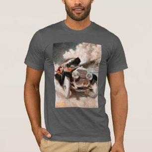 Auto gegen Zug durch William Harnden Pflege T-Shirt