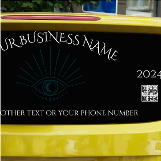 Auto Geschäft Fenster Aufkleber (An example of how your decal may look! Results may vary. )