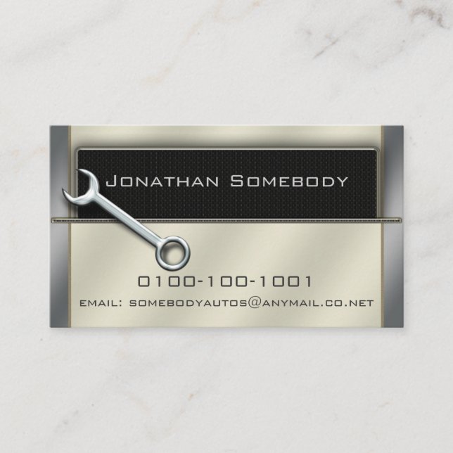 Auto-Geschäftsgeschäfts-Karten-Schablone 20 Visitenkarte (Vorderseite)