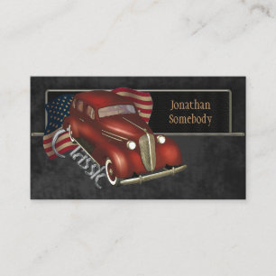 Auto-Geschäftsgeschäfts-Karten-Schablone 4 Visitenkarte