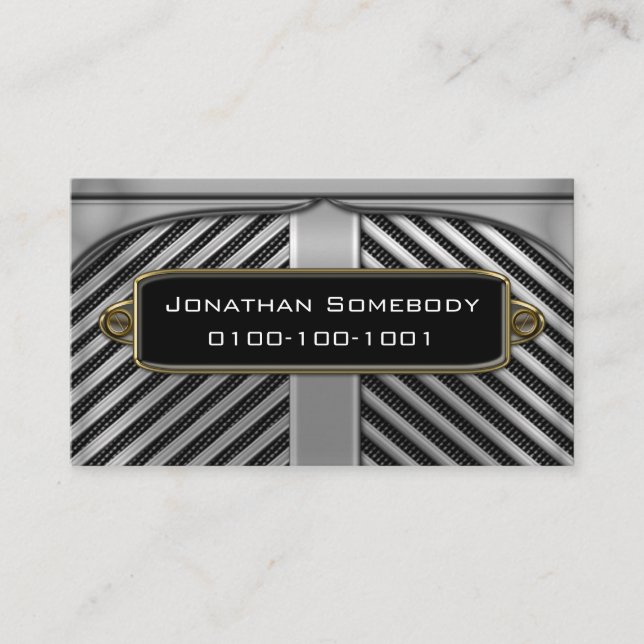 Auto-Geschäftsgeschäfts-Karten-Schablone 5 Visitenkarte (Vorderseite)