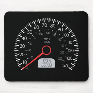 AUTO-GESCHWINDIGKEITSMESSER MOUSEPAD