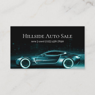 Auto-Händler Karosserie Werkstatt Visitenkarte