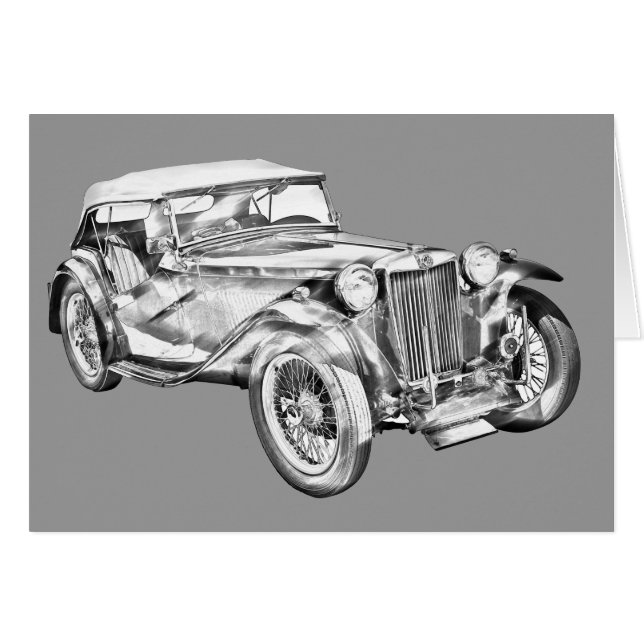 Auto-Illustration Sport Magnesiums Tc antike (Vorderseite (Horizontal))