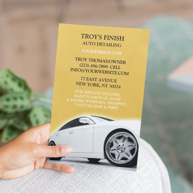 Auto im Detail Auto Flyer (Von Creator hochgeladen)