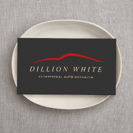 Auto im Detail, Autowaschmaschine Visitenkarte