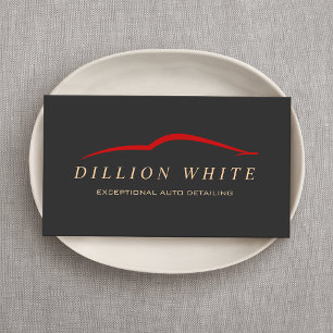 Auto im Detail, Autowaschmaschine Visitenkarte