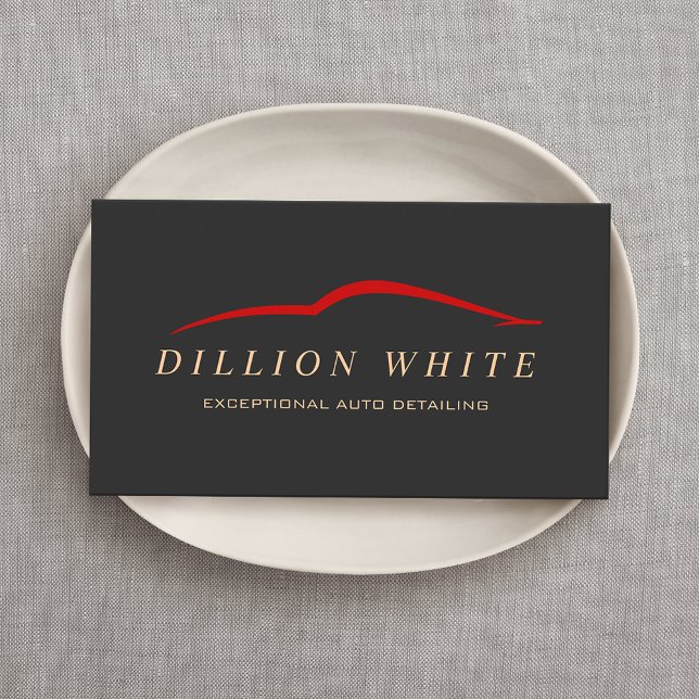 Auto im Detail, Autowaschmaschine Visitenkarte (Von Creator hochgeladen)