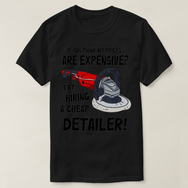 Auto im Detail Master Chemical Beruflich Car De T-Shirt (Design vorne)