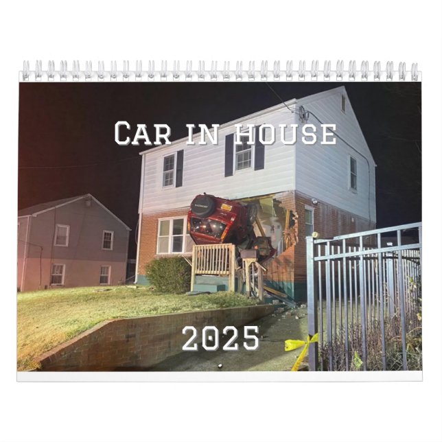Auto im Haus 2025 Kalender (Titelbild)