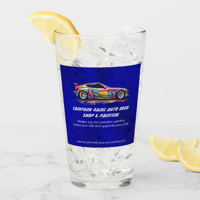 Auto-Karosserie und Präzisionslackierung Glas (Vorderseite Ice)