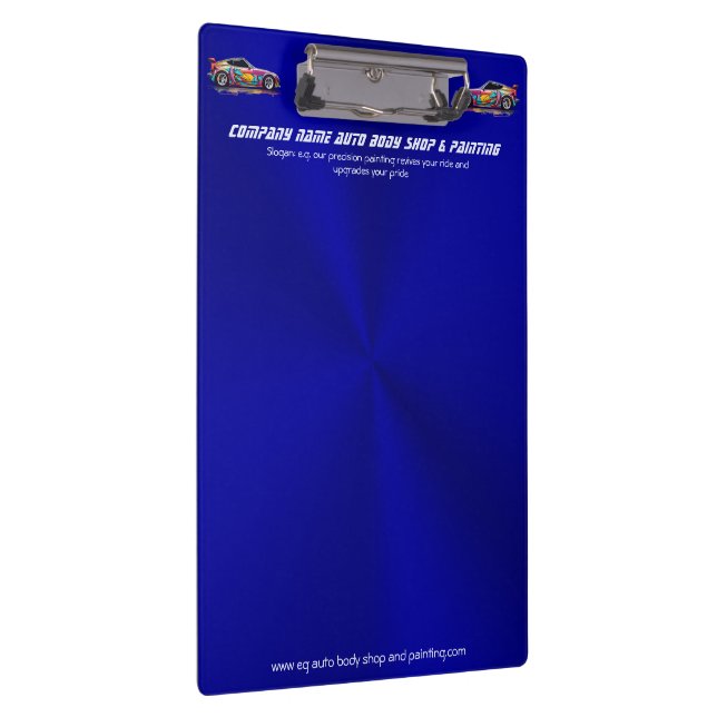 Auto-Karosserie und Präzisionslackierung Klemmbrett (Rechts)