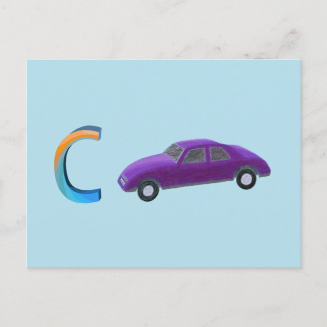 Auto Karte (Vorderseite)