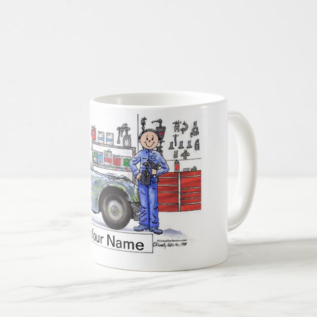 Auto-Körper, Mann Tasse (VorderseiteRechts)