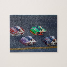 Auto-laufendes Puzzlespiel Puzzle